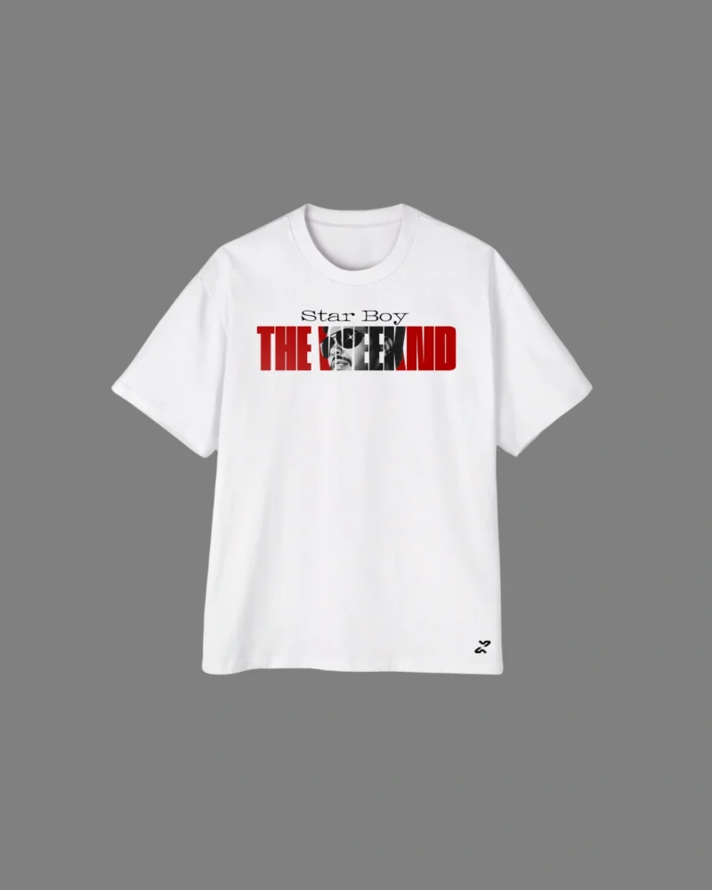 The Weeknd Starboy Oversized T-Shirt - Image 4